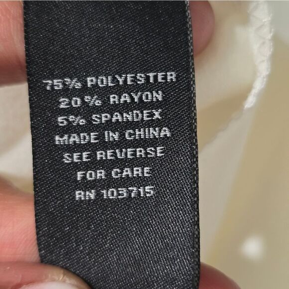 NWOT "Sharagono" dress, size 14, off white. (Light cream) - Picture 7 of 15